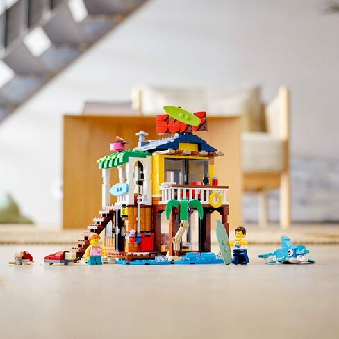 LEGO Creator 3in1 Surfer Beach House 31118 Building Toy Set for Kids, Boys, and Girls Ages 8+ (564 Pieces) in Saudi Arabia