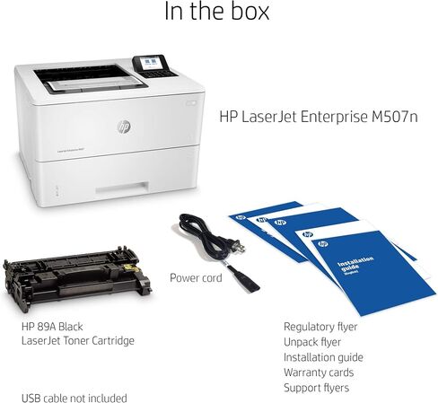 HP LaserJet Enterprise M507n Monochrome Printer with built-in Ethernet (1PV86A) in Saudi Arabia