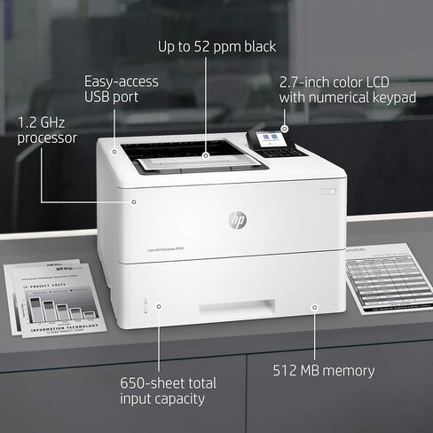 HP LaserJet Enterprise M507n Monochrome Printer with built-in Ethernet (1PV86A) in Saudi Arabia