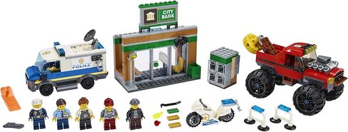 LEGO City Police Monster Truck Heist 60245 Police Toy, Cool Building Set for Kids, New 2020 (362 Pieces) in Saudi Arabia
