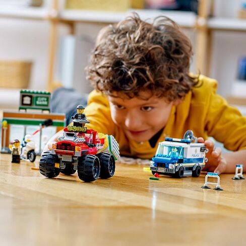 LEGO City Police Monster Truck Heist 60245 Police Toy, Cool Building Set for Kids, New 2020 (362 Pieces) in Saudi Arabia