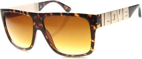 Unisex Square Sunglasses With UV400 Protected Gradient Lens in Kuwait