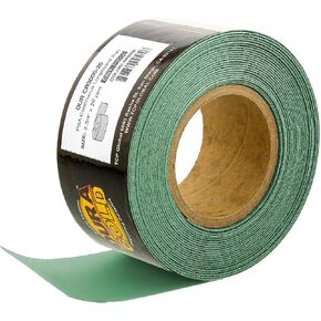 Dura-Gold Premium 3000 Grit Green Film PSA Longboard Sandpaper 20 Yard Long Continuous Roll, 2-3/4" Wide - Self Adhesive Sandpaper for Automotive, Woodworking, Air File Sanders, Hand Sanding Blocks in Saudi Arabia