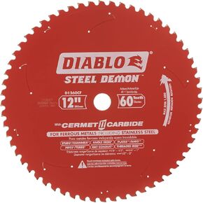شفرة منشار معدنية فيروسية D1260CF مقاس 12 بوصة من الصلب ديمون 60T Cermet II من الكربيد in Saudi Arabia