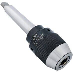1/8"-5/8" Special Heavy Duty Keyless Drill Chuck with Integrated Shank, MT2 Shank, Titanium Jaws