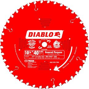 فرويد D1040W ديابلو 10-1/4 بوصة 40 سن إيه تي بي للأغراض العامة in Saudi Arabia