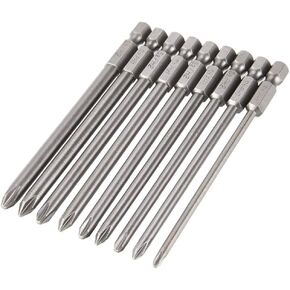 Yakamoz 6Pcs 1/4 Hex Shank Magnetic Cross Phillips Screw Head Screwdriver Bits Set Power Tools | 5.9-Inch Length in Saudi Arabia
