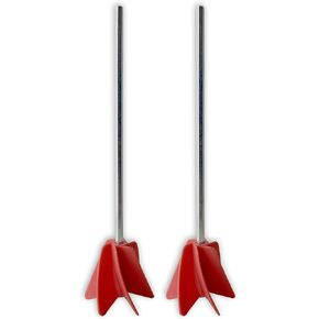 Paint Mixer For Drill - 10 Inch Mixing Paddle For 1 Gallon Cans – Works With Most Viscous Fluids - Paint, Stain, Coating, Epoxy, Wall Texture & Adhesive