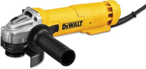 DEWALT Angle Grinder Tool, 4-1/2-Inch, 11-Amp, 11,000 RPM, With Sliding Switch and Dust Ejection System, Corded (DWE4214) in Saudi Arabia