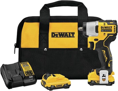 مفتاح ربط الصدمات DEWALT XTREME 12V MAX*، طقم لاسلكي، 3/8 بوصة (DCF902F2) in Saudi Arabia