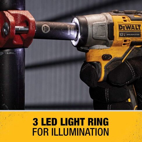 مفتاح ربط الصدمات DEWALT XTREME 12V MAX*، طقم لاسلكي، 3/8 بوصة (DCF902F2) in Saudi Arabia