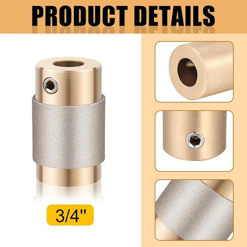 Funrous 1 Pcs Glass Grinder Bits for Stained Glass,1 Inch in Kuwait