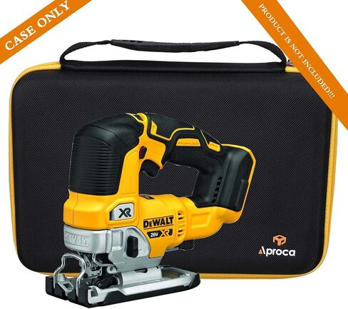 حقيبة حمل للسفر للتخزين الصلب من Aproca لمنشار الرقصة DEWALT 20V MAX XR (DCS334B) in Saudi Arabia