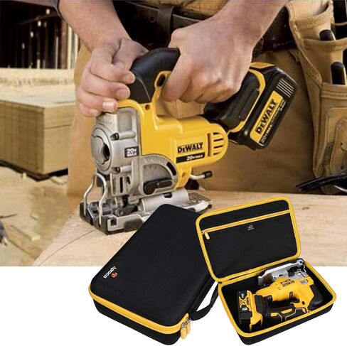 حقيبة حمل للسفر للتخزين الصلب من Aproca لمنشار الرقصة DEWALT 20V MAX XR (DCS334B) in Saudi Arabia