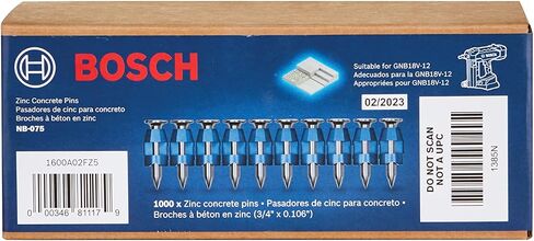 BOSCH NB-100 1 In. Collated Concrete Nails in Saudi Arabia