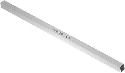 uxcell HSS Lathe Tool Bit 10mm x 10mm x 200mm, Square Lathe Turning Tool Blanks, High Speed Steel Rectangular Fly Cutter Mill Blank in Saudi Arabia