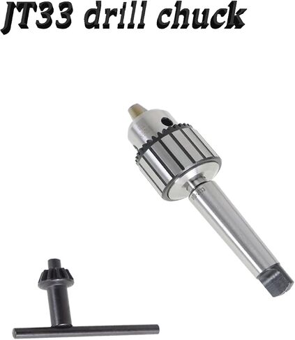 MT3-JT33 Super Heavy Duty Drill Chuck, 1/8" - 5/8" Triple Grip Drill Chuck Press Chuck with Chuck Key Fit for Lathe and CNC Machines in Saudi Arabia