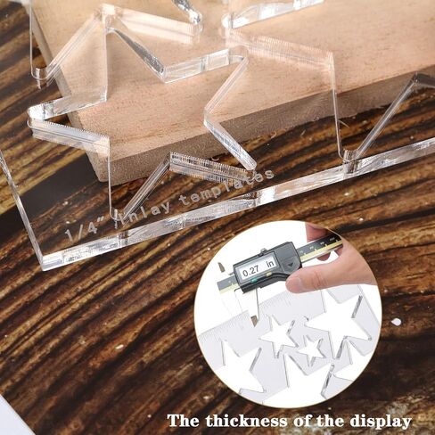 Elliptic Inlay Router Jig Template Tool Oval Key Inlay Decorative Templates for Woodworking Router in Saudi Arabia