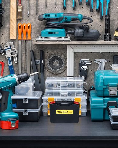 HOTYELL Drill and Tap Set, Metric HSS Taps M2 to M16 with Matching Jobber Length Drill Bits - 24 Pcs in Saudi Arabia