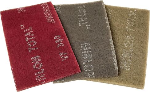 Mirka Abrasive Sheets Mirlon Total 4.5 x 9 Inch 3 Pieces | Hook and Loop, 1pc Medium, 915GV28 in Saudi Arabia