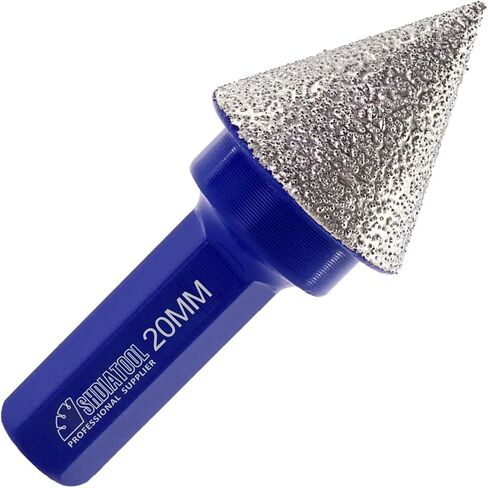 SHDIATOOL Diamond Bevelling Chamfer Bits 4/5 Inch for Enlarge Porcelain Tile Marble Ceramic Granite Milling Bits for Drill 20mm in Saudi Arabia
