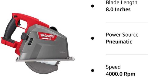 Milwaukee M18 FUEL 18-Volt 8 in. Lithium-Ion Brushless Cordless Metal Cutting Circular Saw (Tool-Only) in Saudi Arabia