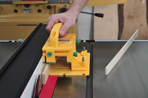 MICROJIG GRR-RIPPER GR-200 Advanced Adjustable Table Saw Pushblock, Yellow in Saudi Arabia