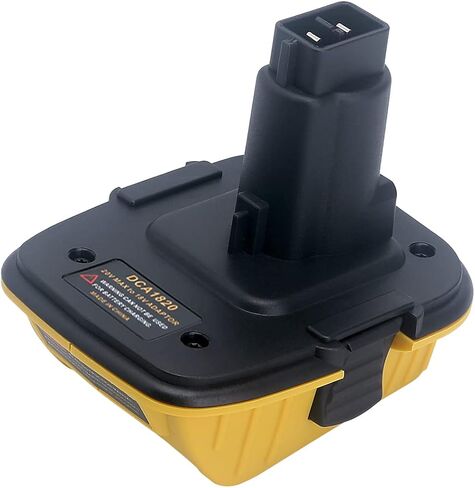 18V to 20V Battery Adapter Replacement for DEWALT DCA1820, for Dewalt 20V MAX Lithium Battery DCB203 DCB204 DCB205 DCB206 Convert to Dewalt 18Volts NiCad&NiMh battey DC9096 DW9096 DC9098 DW9099 in Saudi Arabia