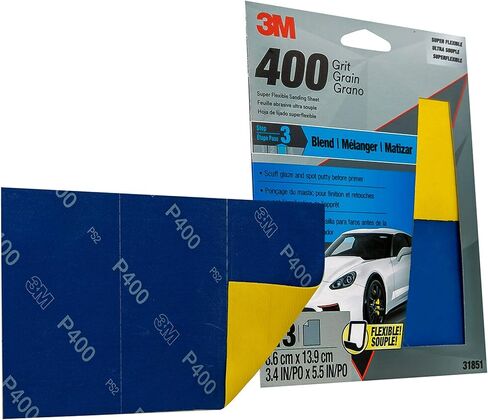 3M اوراق صنفرة فائقة المرونة من اوتو، 1200 حبيبة، 3 قطع in Kuwait