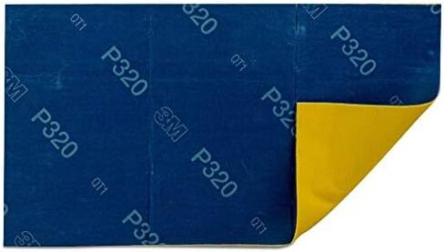 3M اوراق صنفرة فائقة المرونة من اوتو، 1200 حبيبة، 3 قطع in Kuwait