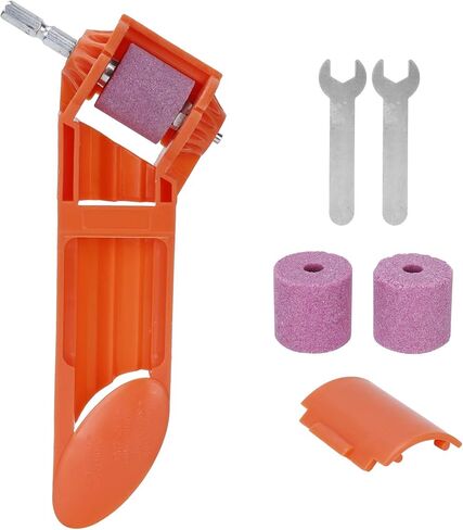 Drill Bit Sharpener,Electric Drill Grinder,Portable Diamond Drill Bit Sharpening Tool,Sharpening Machine for Grinding Iron Drills(Orange) in Saudi Arabia