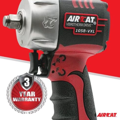 AIRCAT Pneumatic Tools 1058-VXL 1/2-Inch Vibrotherm Drive Composite Compact Impact Wrench 750 ft-lbs in Saudi Arabia
