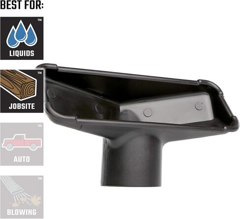 CRAFTSMAN CMXZVBE38630 2-1/2 in. Utility Nozzle Wet/Dry Vac Attachment for Shop Vacuums, Black in Saudi Arabia