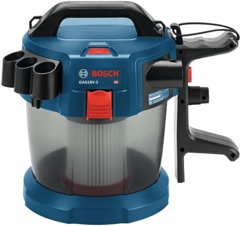 بوش اداة تفريغ الهواء GAS18V-3N 18 فولت 1.6 جالون، ازرق in Saudi Arabia