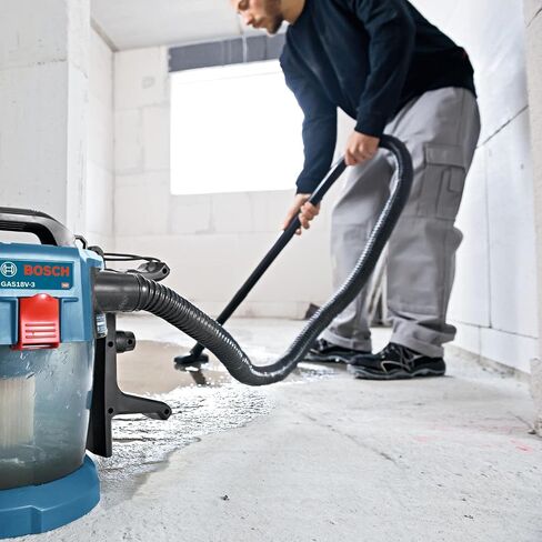 بوش اداة تفريغ الهواء GAS18V-3N 18 فولت 1.6 جالون، ازرق in Saudi Arabia