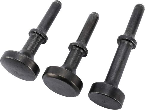 YaeTek Smoothing Air Pneumatic Hammer Chisel Bits Set with 0.401'' Shank, 6pcs Air Hammer Bits Set, Air Hammer tool kit with Springs in Saudi Arabia