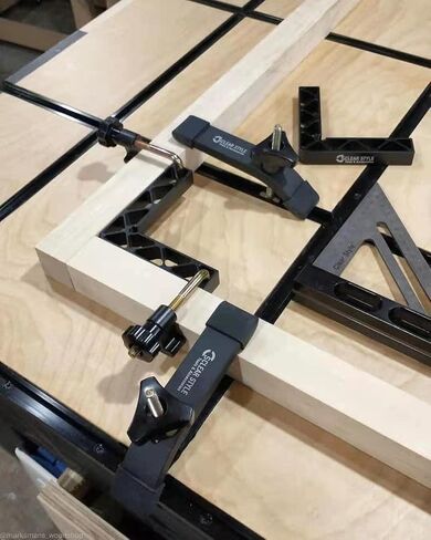 T-Track 36 Inch for Woodworking by ClearStyle, Double-Cut Anodized Aluminum Jig Profile Universal T-Tracks with Predrilled Mounting Holes (36-Inch, 6-Pack) in Saudi Arabia
