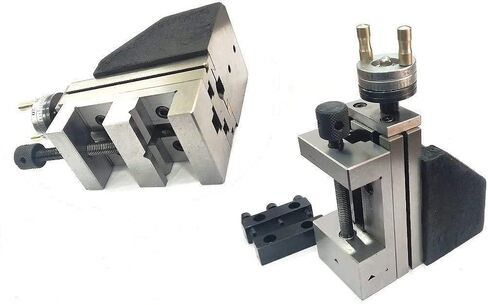 Quality Milling Slide Combo For 7 x 14 Mini Lathes- Direct Mounting ((Milling Slide & 2'' Inches Steel Vice)) in Kuwait