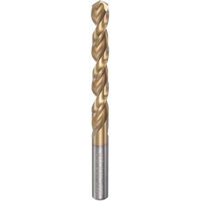 HARFINGTON Twist Drill Bit 11.3mm Titanium Coated (HSS-E) M42 High Speed Steel 8% Cobalt Straight Shank for Stainless Steel Aluminum Alloy Metal in Kuwait