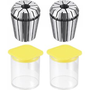 uxcell ER32 Spring Collet, 10mm Chuck for CNC Engraving Machine Lathe Milling 2pcs in Saudi Arabia