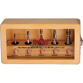 Freud 90-160: 5 Piece Down Spiral Bit Set in Kuwait