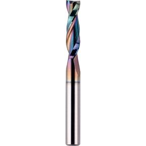 SpeTool 1/4 Shank Up Cut Spiral Router Bit 1/4 inch Cutting Diameter 1 inch Cutting Length CNC Router Bits for Woodworking with Extra Long Life Coating in Saudi Arabia