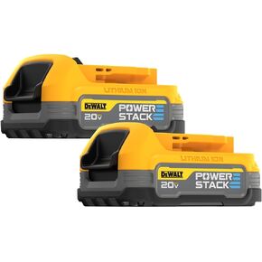 DEWALT 20V MAX POWERSTACK Lithium Ion Battery 2 Pack (DCBP034-2) in Saudi Arabia