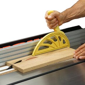 The Hedgehog Push Block For Table Saws, Router Tables, and Jointers - Offset Handle Push Stick