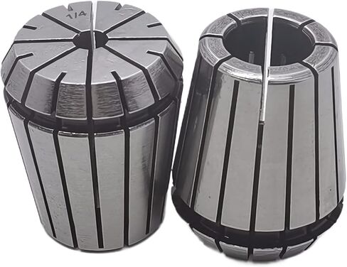 ER32 1/4 Collet Set 2pcs,Spring Collet Set for CNC Engraving Machine and Milling Lathe Tool in Saudi Arabia