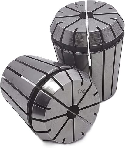 ER32 1/4 Collet Set 2pcs,Spring Collet Set for CNC Engraving Machine and Milling Lathe Tool in Saudi Arabia