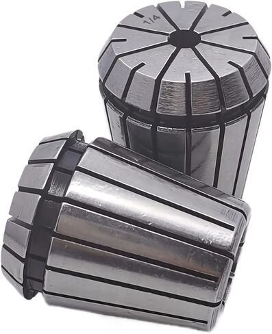 ER32 1/4 Collet Set 2pcs,Spring Collet Set for CNC Engraving Machine and Milling Lathe Tool in Saudi Arabia