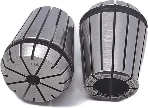 ER32 1/4 Collet Set 2pcs,Spring Collet Set for CNC Engraving Machine and Milling Lathe Tool in Saudi Arabia