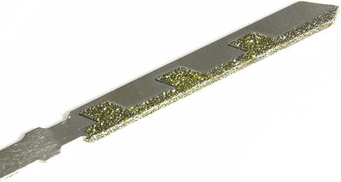 FOXBC 4-Inch Diamond Jig Saw Blade T-Shank 50 Grit for Hard Granite Tile - 10 Pack in Saudi Arabia