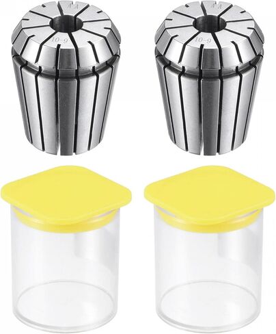 uxcell ER32 Spring Collet, 10mm Chuck for CNC Engraving Machine Lathe Milling 2pcs in Saudi Arabia